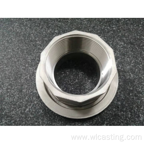 Investment Casting Female Male Thread Union Flange